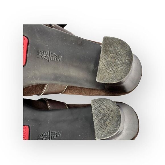 Aerosoles heeled slip on mule brown sides women’s size 7.5 - Picture 12 of 13